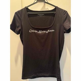 Calvin Klein - Calvin Klein Jeans ブラック Tシャツ M