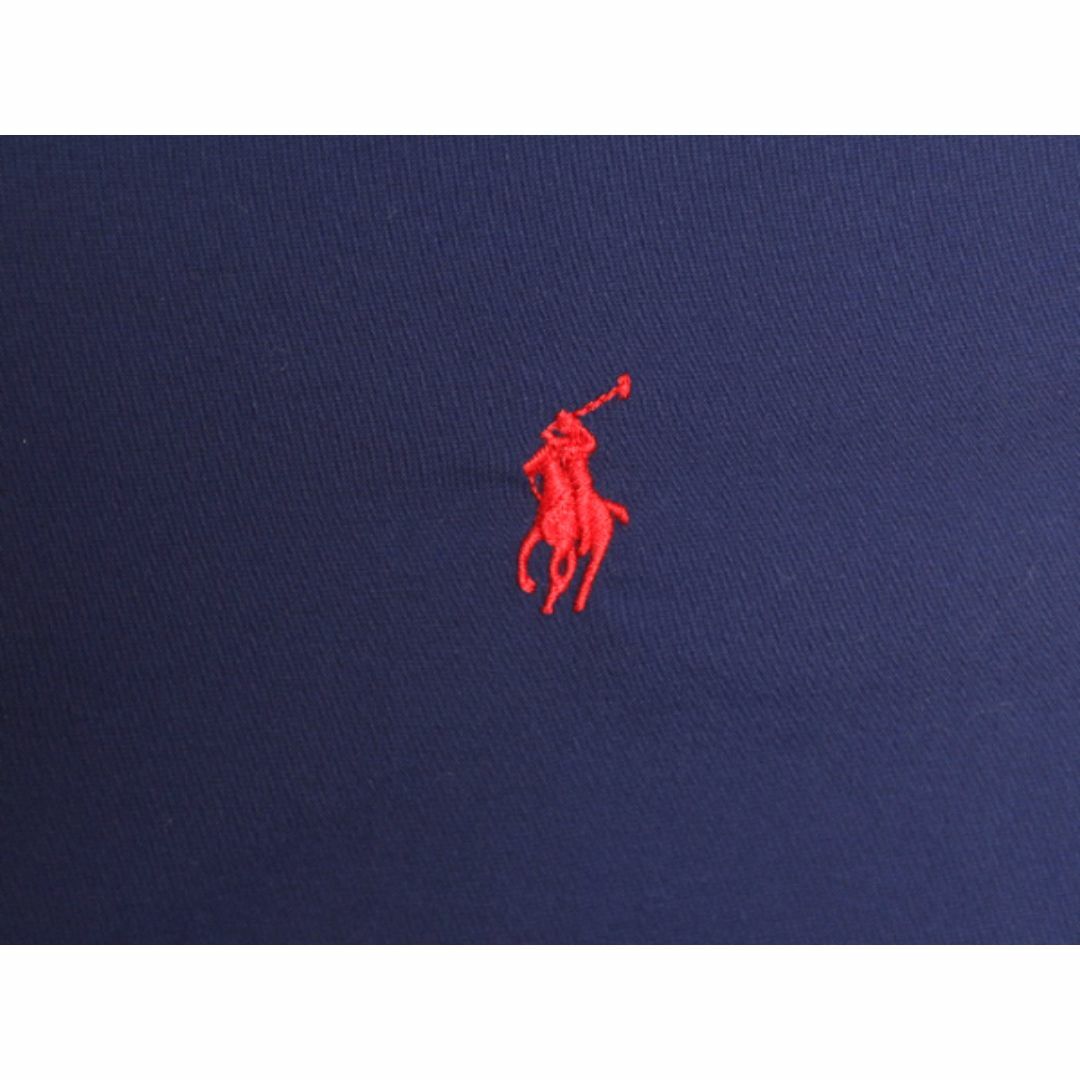 Ralph Lauren(ラルフローレン)のラルフローレン 長袖 ボタンダウン シャツ メンズ XL / 古着 ポロ コットン ワンポイント 長袖シャツ BD ワイシャツ 大きいサイズ 薄手 紺 メンズのトップス(シャツ)の商品写真