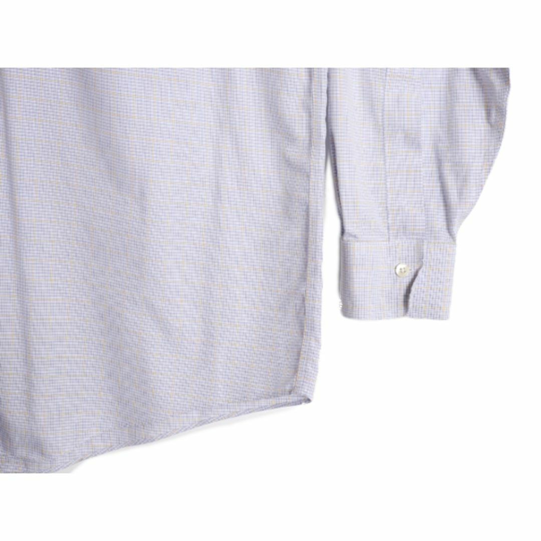 Brooks Brothers(ブルックスブラザース)のブルックスブラザーズ チェック 長袖 ボタンダウン シャツ メンズ L 程 BROOKS BROTHERS 長袖シャツ ワイシャツ ポケット付き マルチカラー メンズのトップス(シャツ)の商品写真