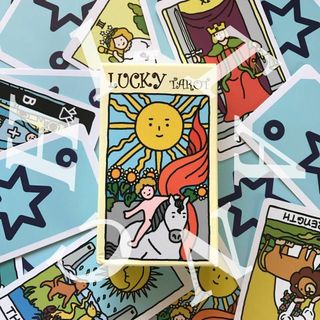 LUCKY TAROT ラッキー タロットカード  占い　オラクル(趣味/スポーツ/実用)