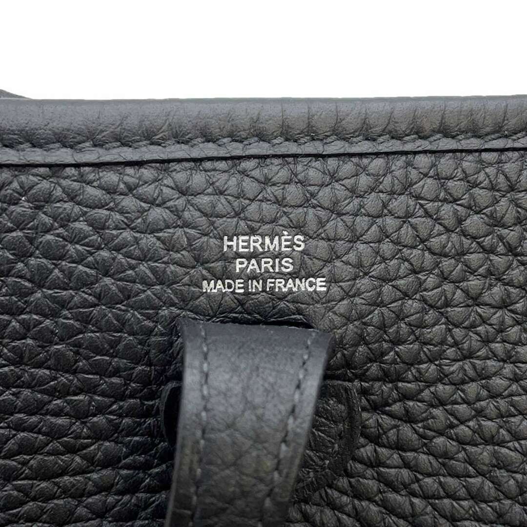 Hermes(エルメス)のエルメス ショルダーバッグ エブリンTPM アマゾン ブラック/シルバー金具 トリヨンクレマンス B刻印 黒 レディースのバッグ(ショルダーバッグ)の商品写真