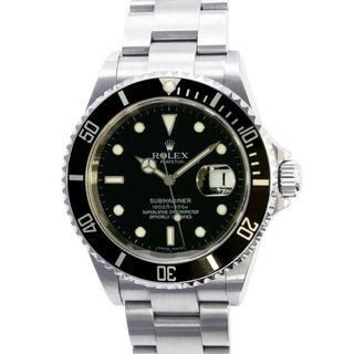 ロレックス(ROLEX)のロレックス サブマリーナ デイト Z番 16610 ROLEX 腕時計 黒文字盤(腕時計(アナログ))