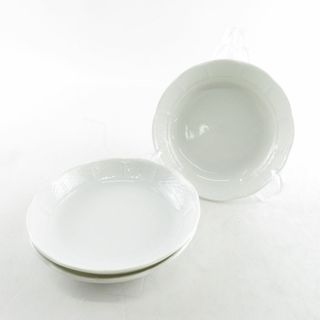 Richard Ginori - 美品 Richard Ginori リチャードジノリ ベッキオホワイト 小皿 3枚 13cmプレート セット SY9272V 