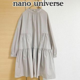 ナノユニバース(nano・universe)のナノユニバース　nano universe　長袖チュニック　カットソー(シャツ/ブラウス(長袖/七分))