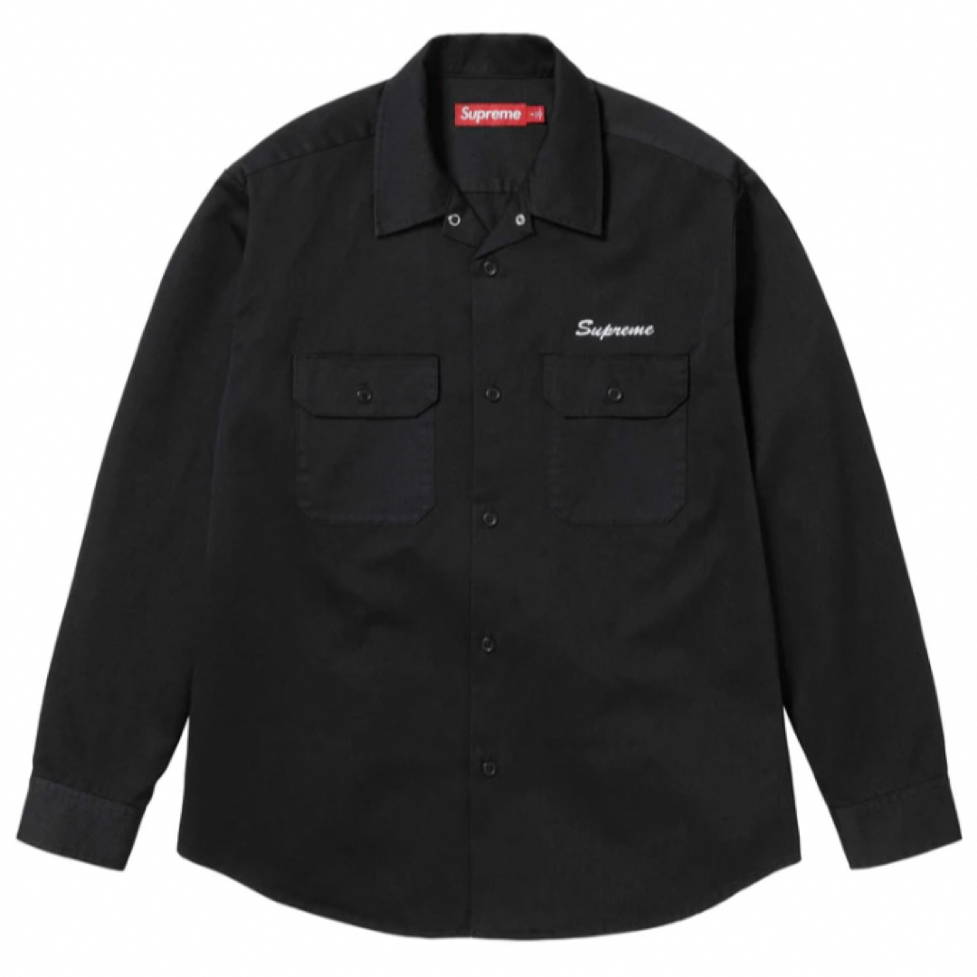 Supreme(シュプリーム)のSupreme Our Lady Work Shirt Black Ｍ メンズのトップス(シャツ)の商品写真