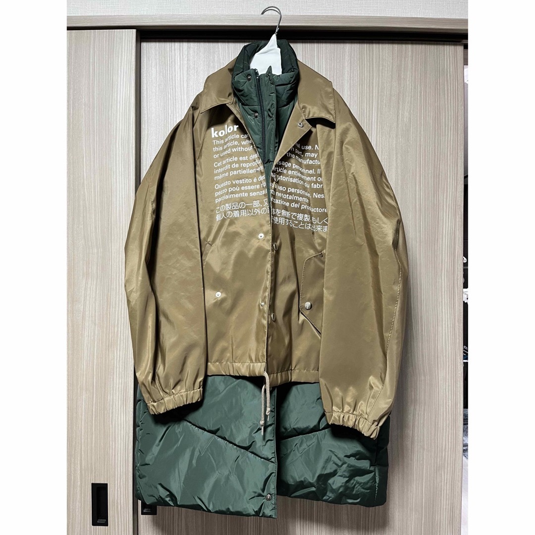 kolor(カラー)のkolor ジャケット メンズのジャケット/アウター(ダウンジャケット)の商品写真