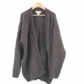 kashwere - 美品 kashwere カシウエア ボーイフレンドカーディガン F ポリエステル100％ 長袖 ニット レディース AO1768A62 