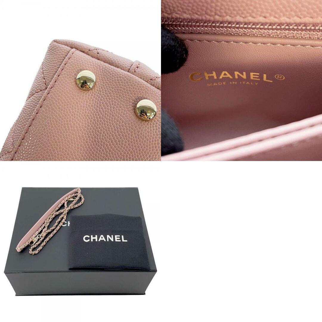 CHANEL(シャネル)のシャネル ハンドバッグ ココマーク トップハンドル ミニ キャビアスキン リザード AS2215 2wayショルダー レディースのバッグ(ハンドバッグ)の商品写真