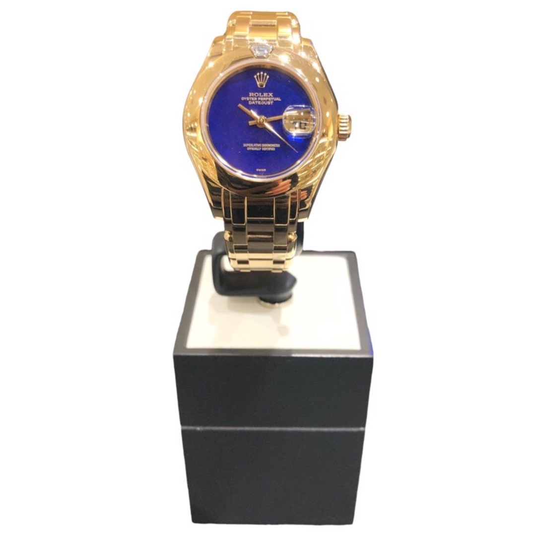 ROLEX(ロレックス)の　ロレックス ROLEX パールマスター　ラピスラズリダイヤル 80328 K18イエローゴールド レディース 腕時計 レディースのファッション小物(腕時計)の商品写真
