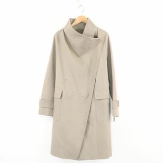 マックスマーラ(Max Mara)の美品 MaxMara CITY マックスマーラ ジャケット 40 綿100％ カーキ系 レディース AO1779A62 (ロングコート)