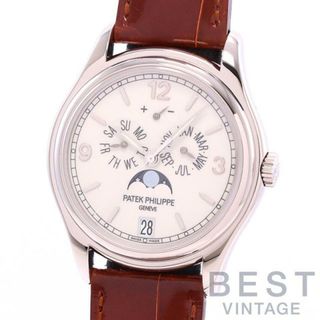 パテックフィリップ(PATEK PHILIPPE)の【OH済】 パテックフィリップ 【PATEK PHILIPPE】 コンプリケーション アニュアルカレンダー 5146G-001 メンズ アイボリー K18ホワイトゴールド 腕時計 時計 COMPLICATION ANNUAL CALENDAR IVORY K18WG PP【中古】 (腕時計(アナログ))