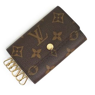 ルイヴィトン(LOUIS VUITTON)のルイ ヴィトン ミュルティクレ 6連 キーケース モノグラム アルマニャック ブラウン 茶 ゴールド金具 M62630 箱付 LOUIS VUITTON（新品・未使用品）(キーケース)