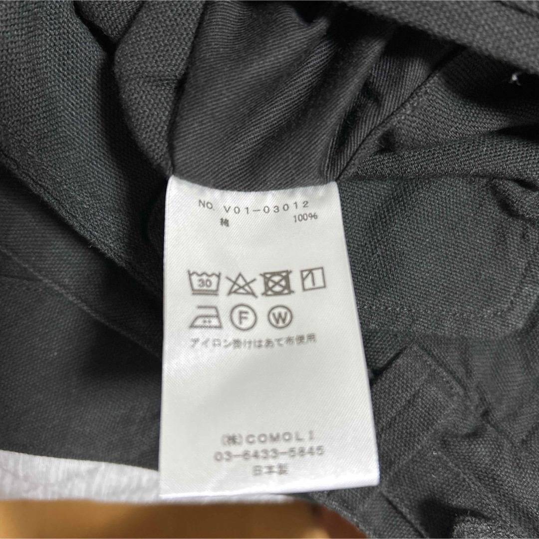 COMOLI(コモリ)の22ss comoli コモリ ブラック6pk M47 サイズ3 メンズのパンツ(ワークパンツ/カーゴパンツ)の商品写真