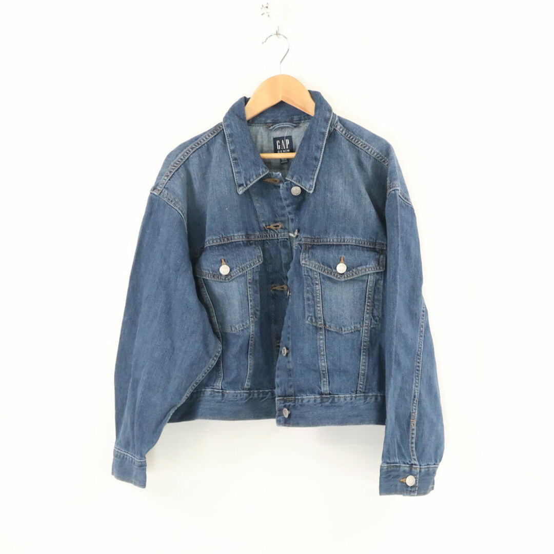 GAP(ギャップ)の未使用 Gap ギャップ ジャケット L コットン100％ Gジャン レディース AT357A24  レディースのジャケット/アウター(ロングコート)の商品写真