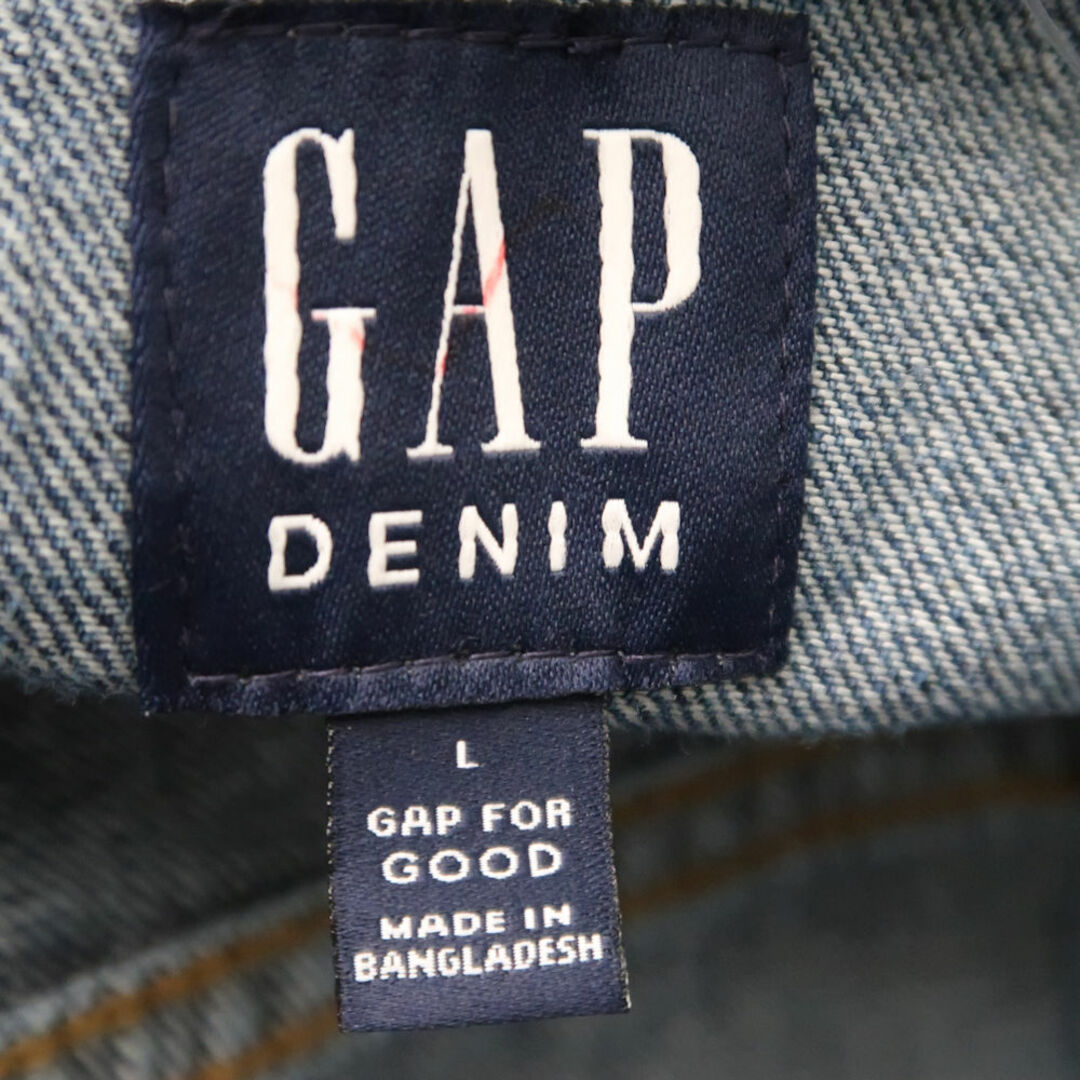 GAP(ギャップ)の未使用 Gap ギャップ ジャケット L コットン100％ Gジャン レディース AT357A24  レディースのジャケット/アウター(ロングコート)の商品写真