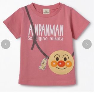 シマムラ(しまむら)の80サイズ★アンパンマン Tシャツ ピンク しまむら(Ｔシャツ)