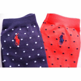 ポロラルフローレン(POLO RALPH LAUREN)のPOLOラルフローレン【レディース・キッズ／2足セット】おしゃれソックス【新品】(ソックス)