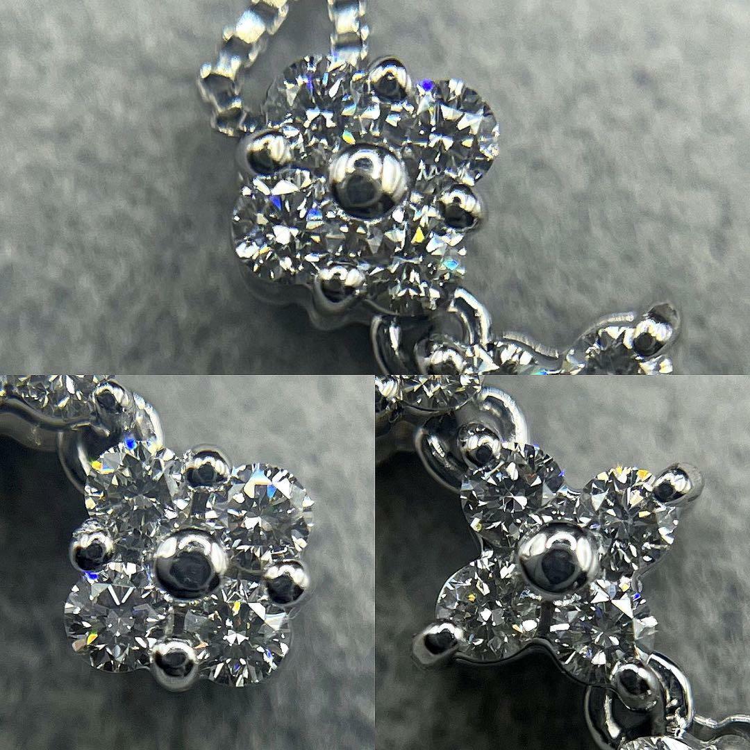 JD192★高級 ダイヤモンド0.28ct プラチナ ペンダントヘッド レディースのアクセサリー(ネックレス)の商品写真