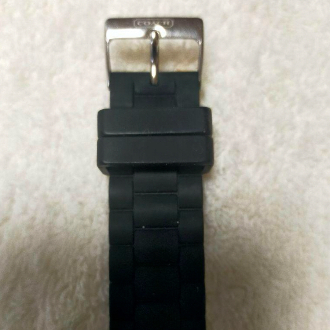 COACH(コーチ)のCOACH コーチ メンズレディース ラバーベルト腕時計 メンズの時計(腕時計(アナログ))の商品写真