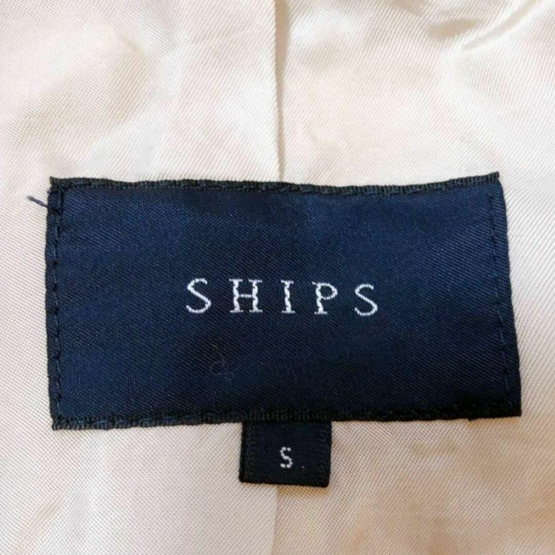 SHIPS(シップス)のシップス SHIPS スタンドカラーコート イエロー レディースのジャケット/アウター(ロングコート)の商品写真