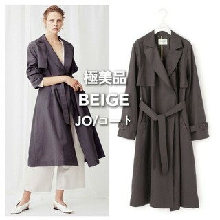 BEIGE, - 【極美品】 BEIGE ベイジ JO/コート トレンチコート