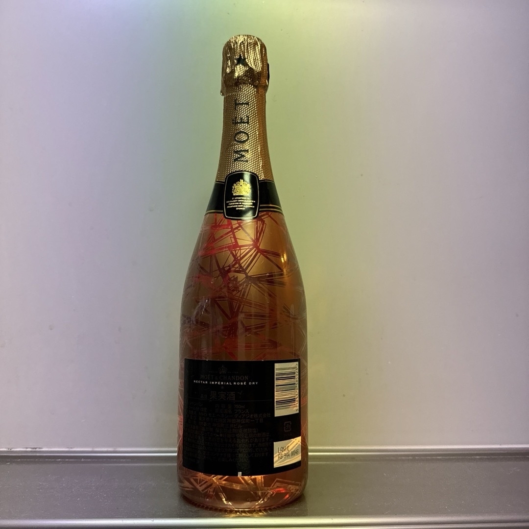 MOËT & CHANDON(モエエシャンドン)のモエ ネクター ロゼ DRY ROSE 750ml 1本 新品 未開栓 箱無し 食品/飲料/酒の酒(シャンパン/スパークリングワイン)の商品写真