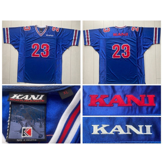 Karl Kani - 90s KARL KANI カール カナイ ゲーム シャツ ユニフォーム XL
