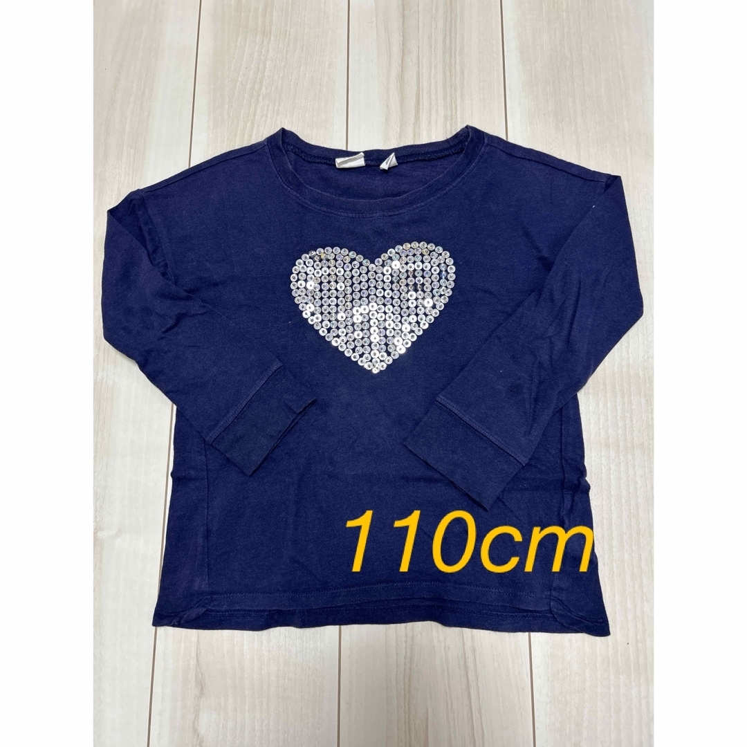 GAP Kids(ギャップキッズ)の子供服 ロンT 110 キッズ/ベビー/マタニティのキッズ服女の子用(90cm~)(Tシャツ/カットソー)の商品写真