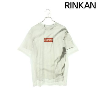 シュプリーム(Supreme)のシュプリーム ×エムエムシックス MM6  24SS  Box Logo Tee 転写プリントボックスロゴTシャツ メンズ L(Tシャツ/カットソー(半袖/袖なし))