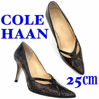 コールハーン(Cole Haan)のCOLE HAAN コールハーン ハイヒール ブラウン 25㎝(ハイヒール/パンプス)