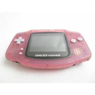  ジャンク品 ゲーム ゲームボーイアドバンス 本体 AGB-001 ミルキーピンク 本体のみ(携帯用ゲーム機本体)