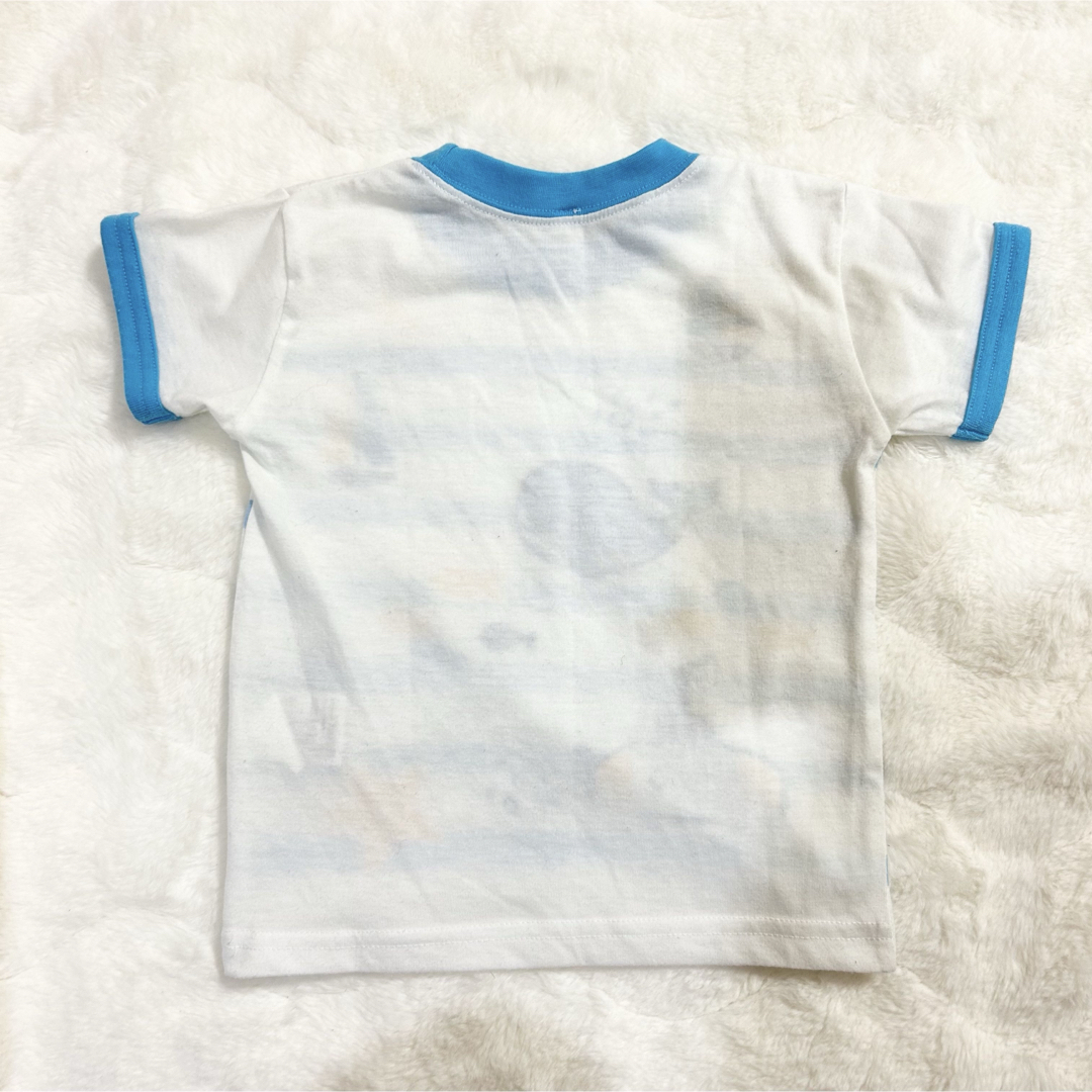 【美品】ベビー 90 Tシャツ ロンパース 夏 半袖 動物 子供服 キッズ/ベビー/マタニティのキッズ服女の子用(90cm~)(Tシャツ/カットソー)の商品写真