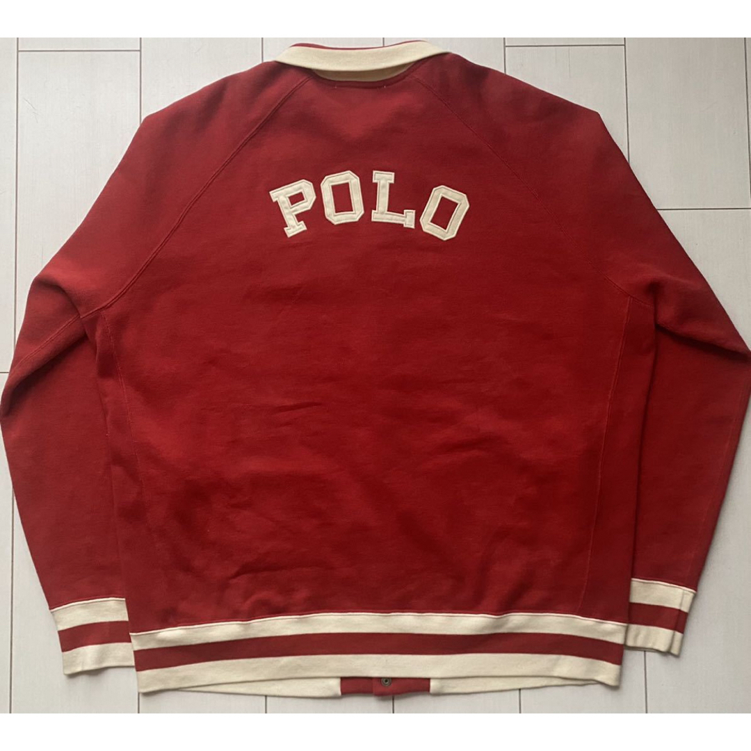 POLO RALPH LAUREN(ポロラルフローレン)の90s POLO SPORT ポロスポーツ ラルフローレン タイガー 虎 XL メンズのジャケット/アウター(スタジャン)の商品写真