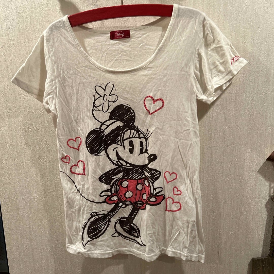 Disney(ディズニー)のディズニーTシャツ　ミニー レディースのトップス(Tシャツ(半袖/袖なし))の商品写真
