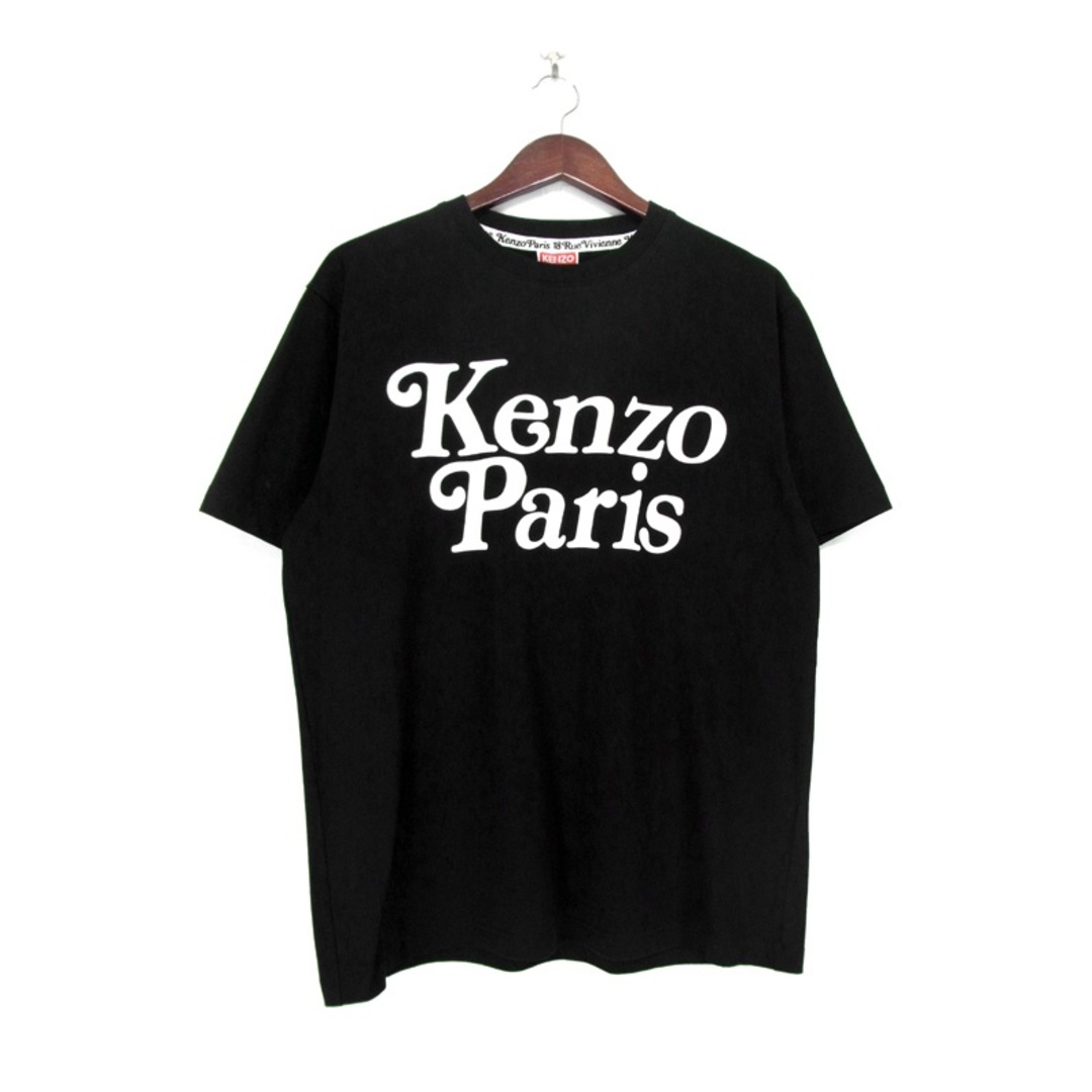 KENZO(ケンゾー)のケンゾー KENZO × ヴェルディ VERDY ■ 24SS 【 OVERSIZE T SHIRT FE55TS1914SY 】 ロゴ デザイン オーバー サイズ 半袖 Tシャツ　32934 メンズのトップス(Tシャツ/カットソー(半袖/袖なし))の商品写真