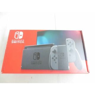  中古品 ゲーム Nintendo switch ニンテンドースイッチ 本体 HAC-001 (-01) 動作品 ジョイコン グレー 周辺機器 箱あり(携帯用ゲーム機本体)