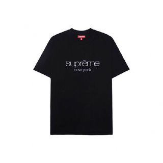 シュプリーム(Supreme)のSupreme Classic Logo S/S Top "Black"(Tシャツ/カットソー(半袖/袖なし))