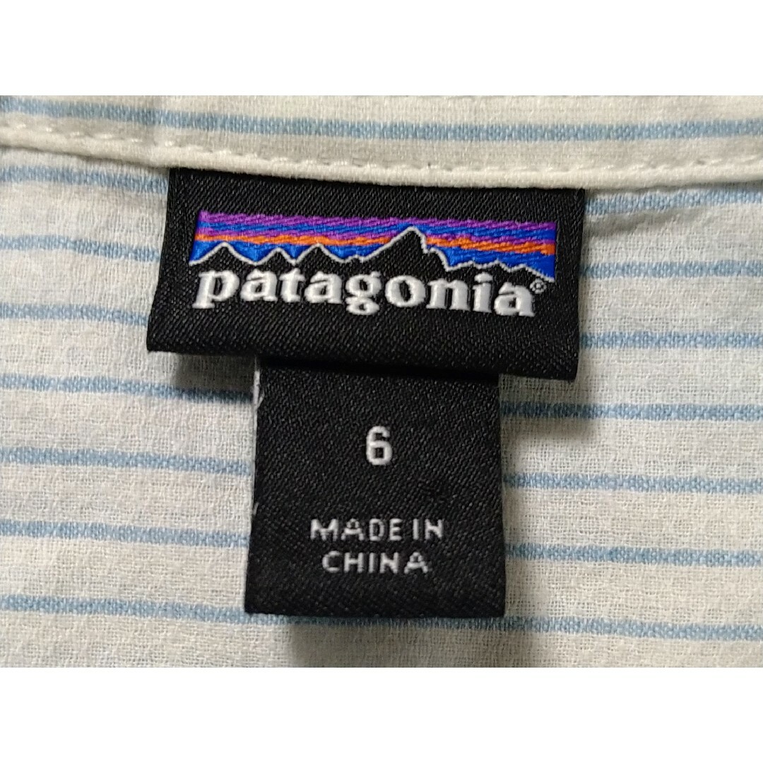 patagonia(パタゴニア)のpatagoniaパタゴニア　シャツ　レディースＳ レディースのトップス(シャツ/ブラウス(半袖/袖なし))の商品写真