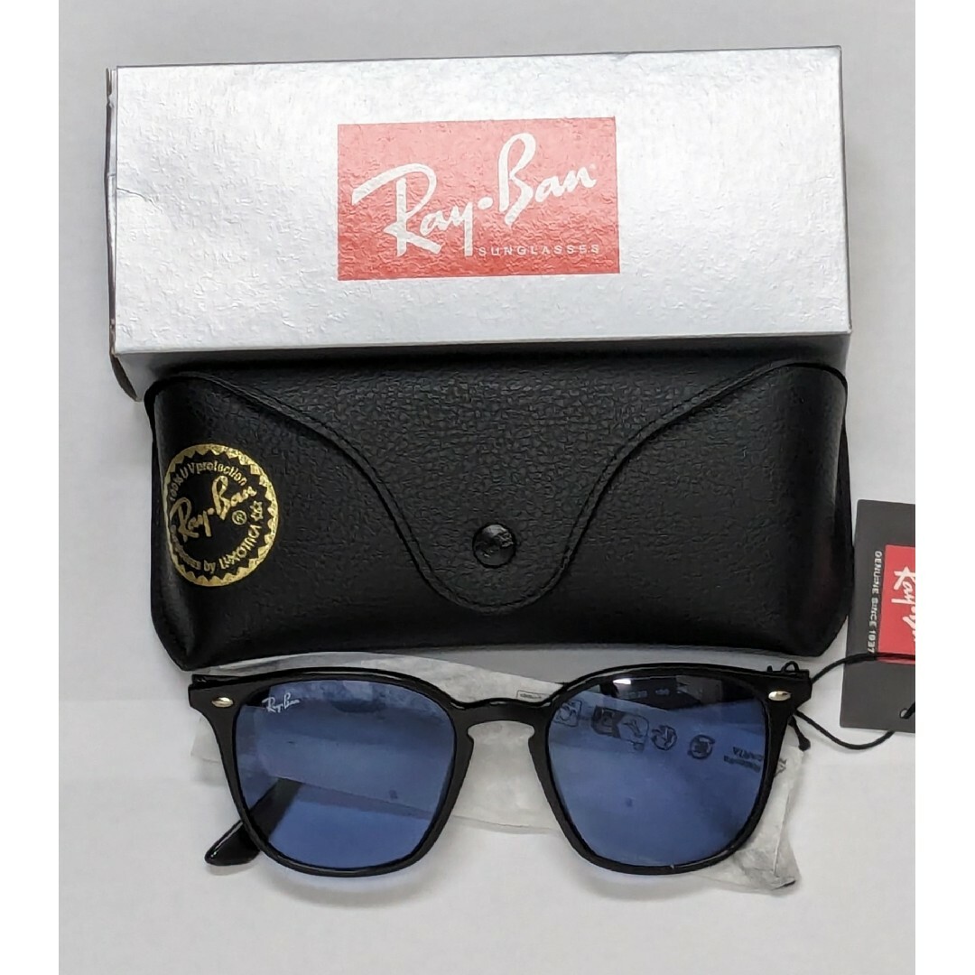 Ray-Ban(レイバン)の【新品】レイバン サングラス RB4258F 601/80  52サイズ ブルー メンズのファッション小物(サングラス/メガネ)の商品写真