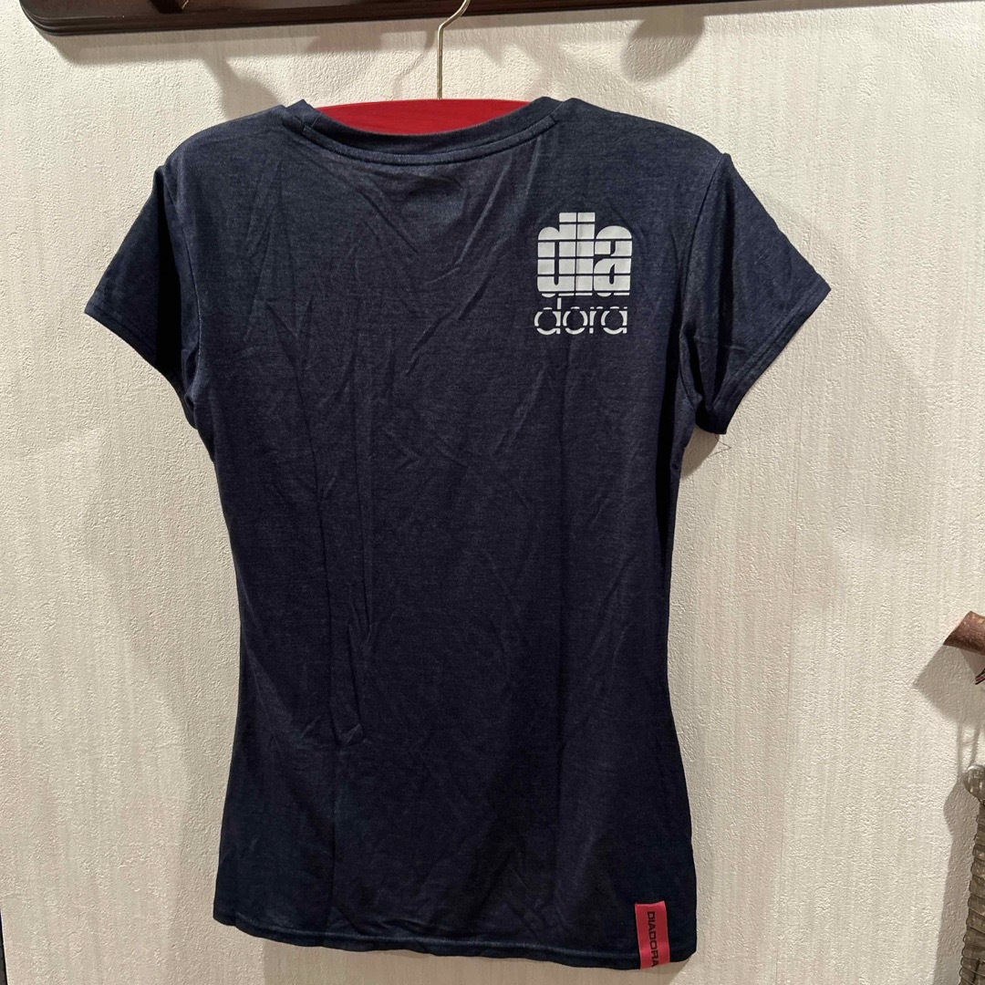 DIADORA(ディアドラ)のレディーススポーツTシャツＬサイズ レディースのトップス(Tシャツ(半袖/袖なし))の商品写真