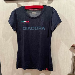 ディアドラ(DIADORA)のレディーススポーツTシャツＬサイズ(Tシャツ(半袖/袖なし))