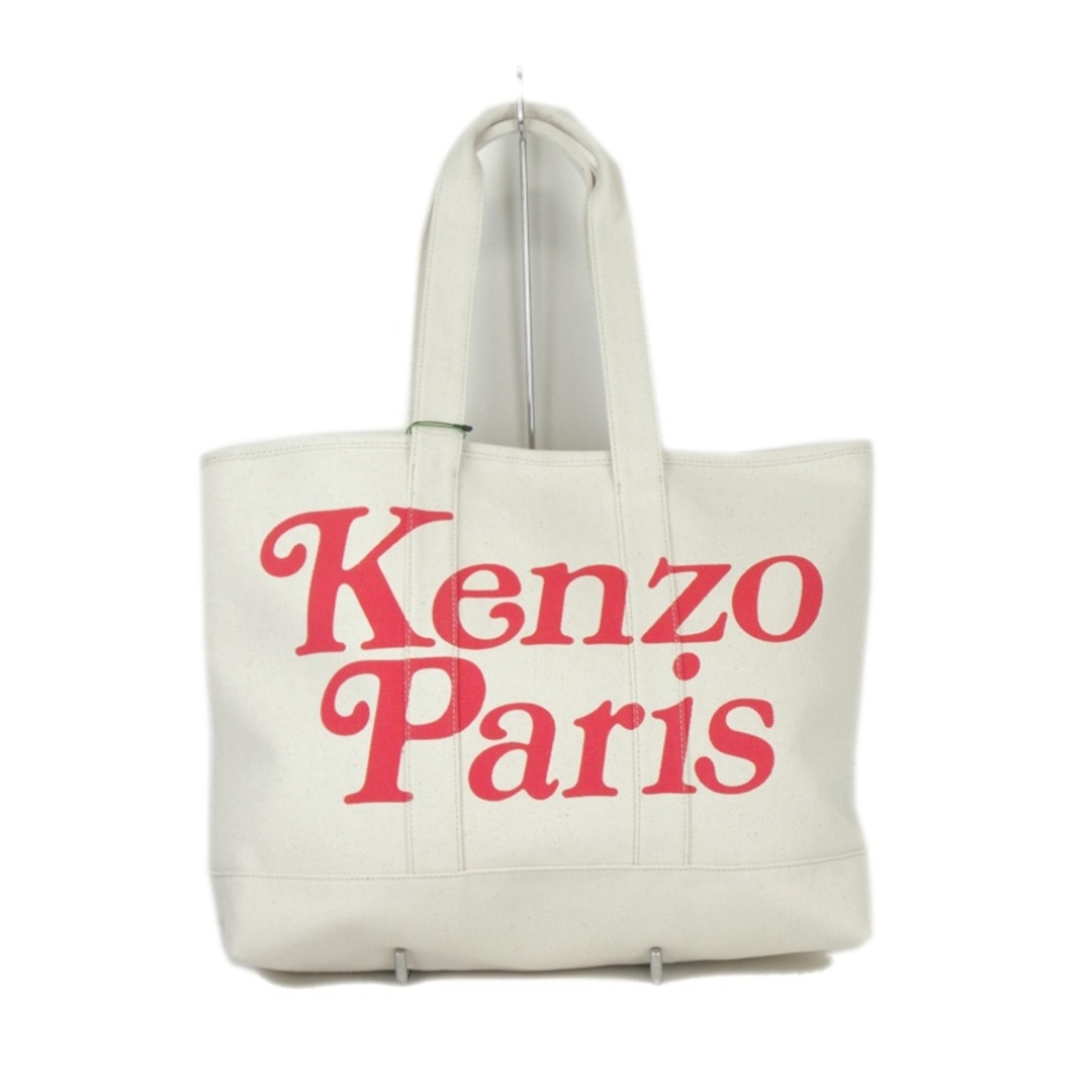 KENZO(ケンゾー)のケンゾー KENZO × ヴェルディ VERDY ■ 24SS 【 UTILITY TOTE BAG LARGE FE58SA911F35 】 2WAY ロゴ デザイン ラージ トート バッグ 32991 メンズのバッグ(トートバッグ)の商品写真