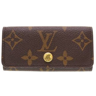 ルイヴィトン(LOUIS VUITTON)の美品 ルイ ヴィトン ミュルティクレ4 モノグラム M69517 4連 キーケース LV 0104 【中古】 LOUIS VUITTON(キーケース)