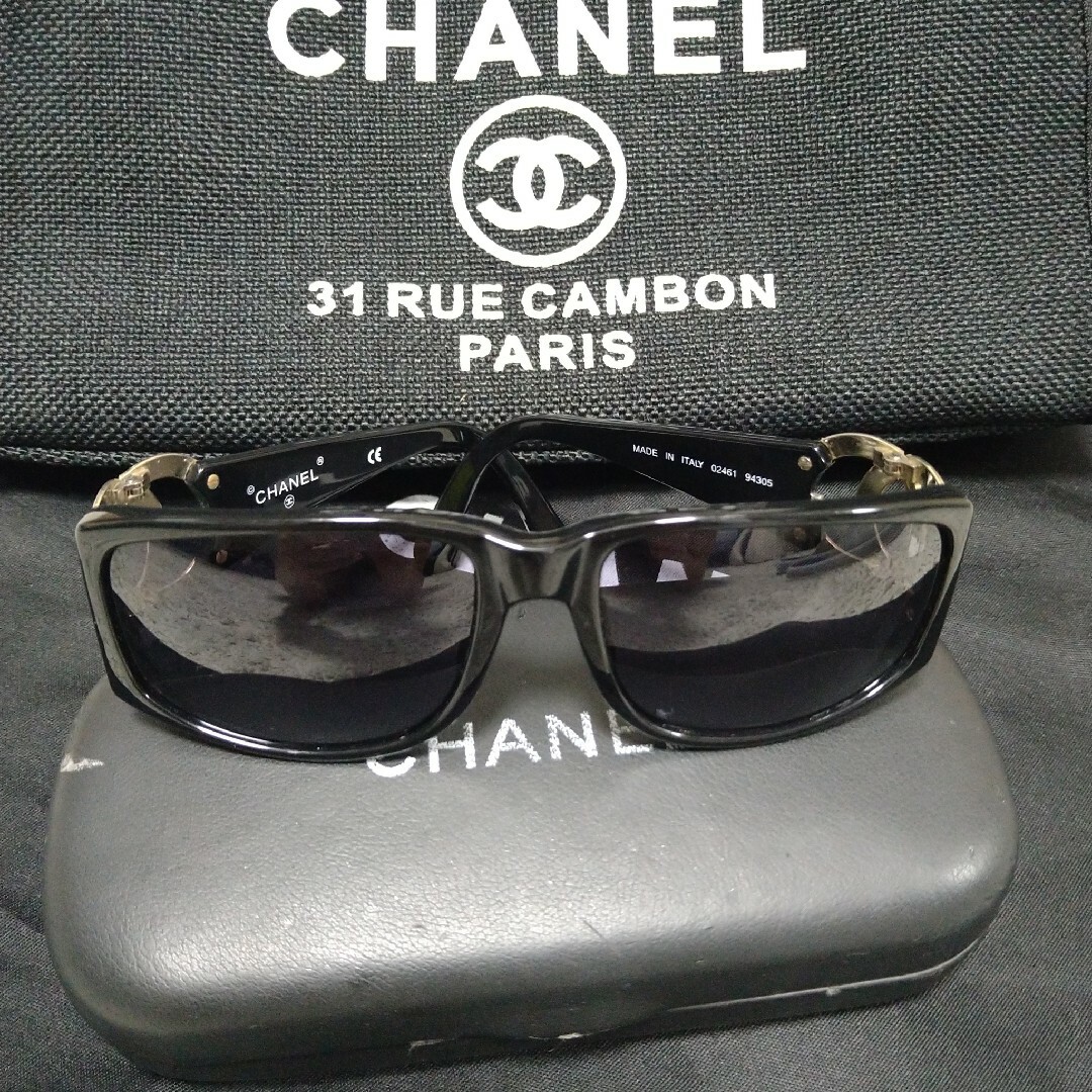 CHANEL(シャネル)のCHANEL　シャネル　サングラス　ココマーク　CC　ヴィンテージ レディースのファッション小物(サングラス/メガネ)の商品写真