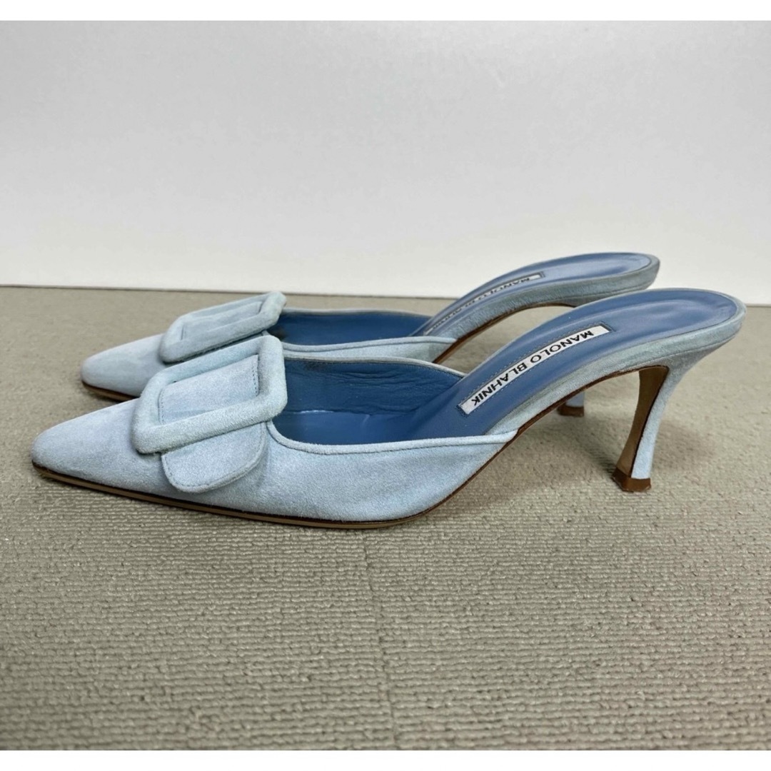 MANOLO BLAHNIK(マノロブラニク)のMANOLO BLAHNIK マノロブラニク　メイセール レディースの靴/シューズ(ミュール)の商品写真