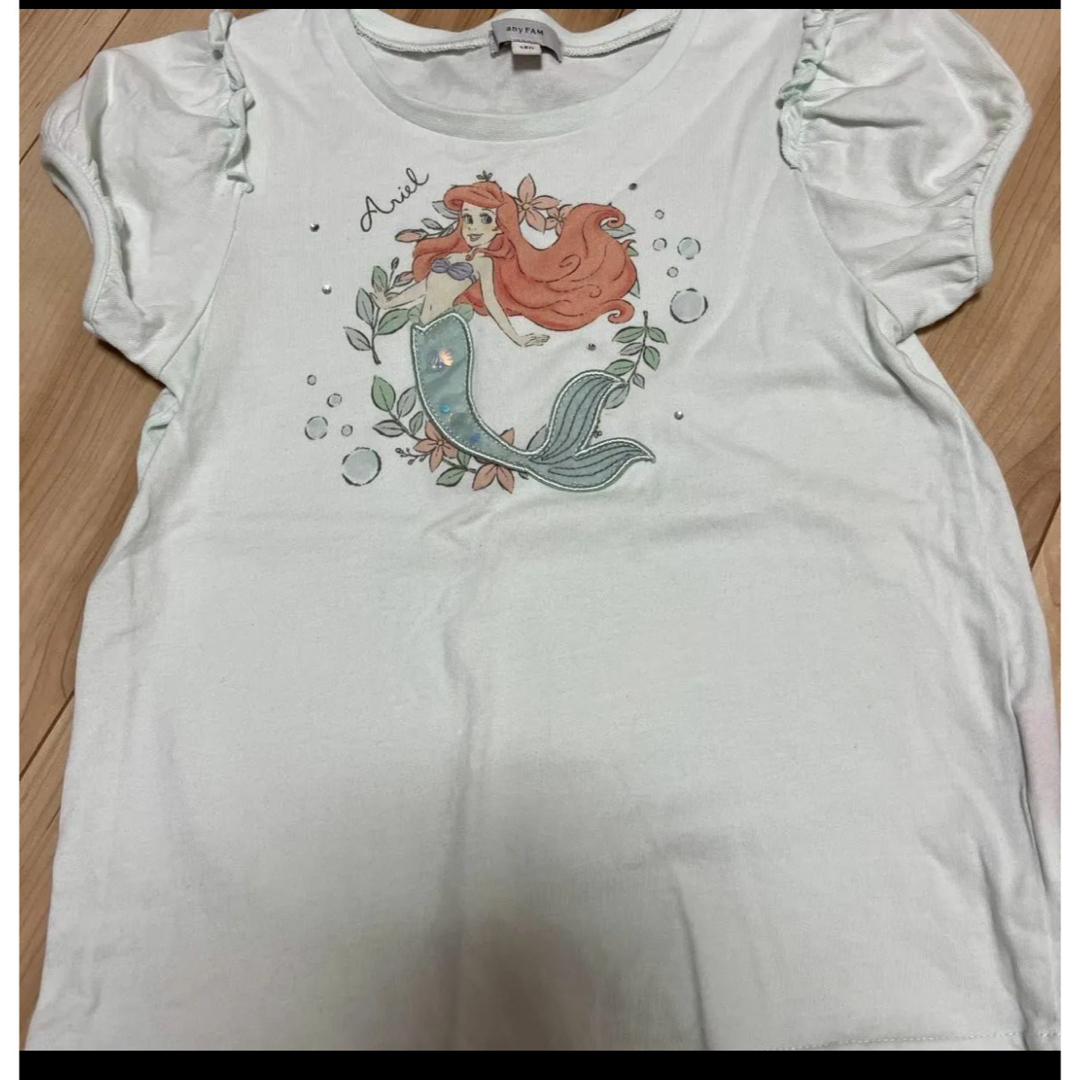 anyFAM(エニィファム)のanyFam Tシャツ 130センチ アリエル キッズ/ベビー/マタニティのキッズ服女の子用(90cm~)(Tシャツ/カットソー)の商品写真