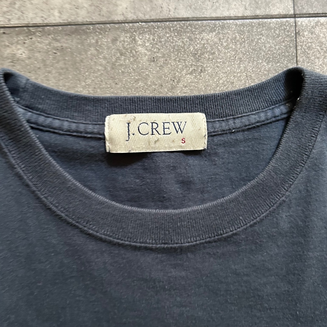 J.Crew - 90s j.crew カレッジロゴtシャツ ネイビー Sの通販 by