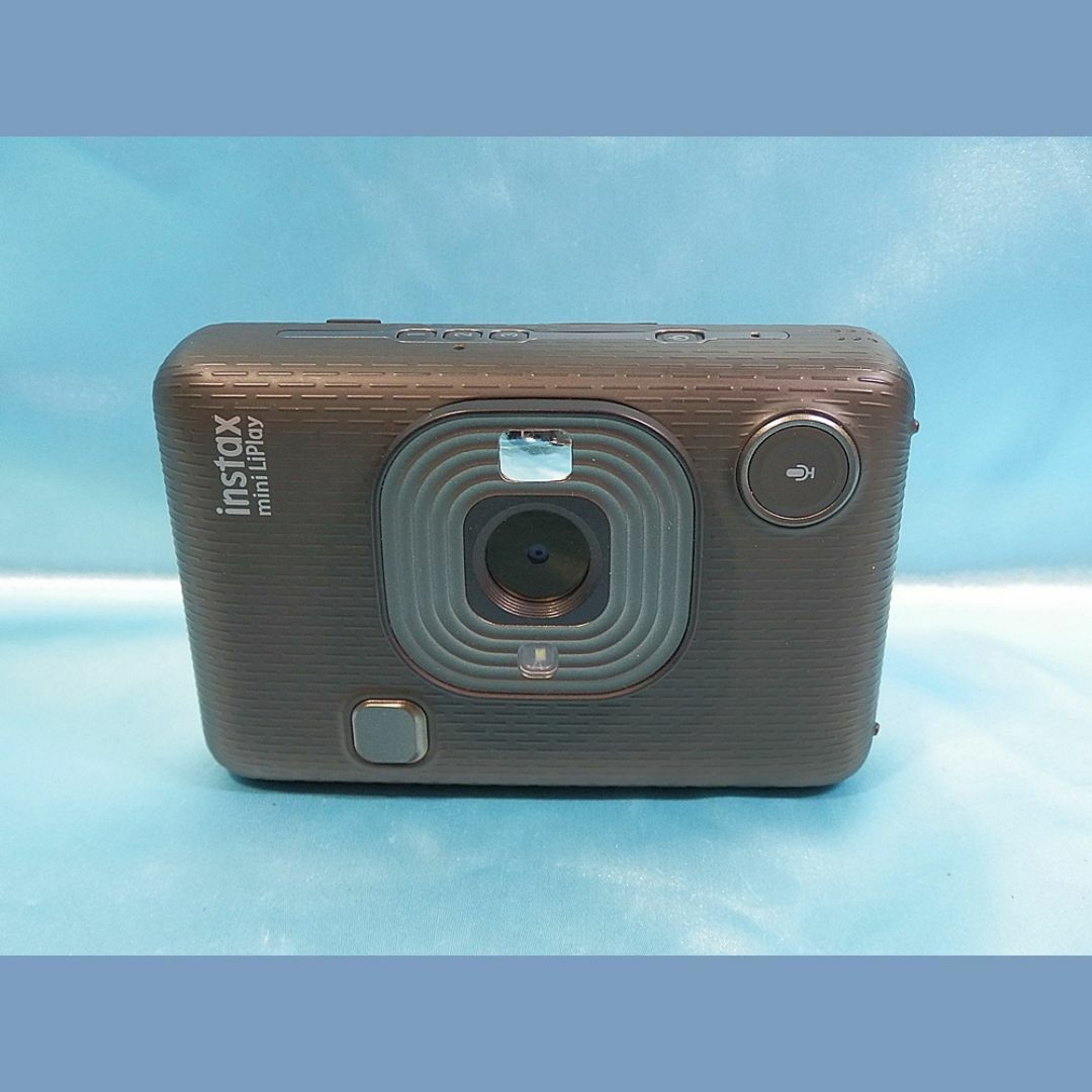 富士フイルム(フジフイルム)のFUJIFILM 富士フィルム instax mini LiPlay ブラック スマホ/家電/カメラのカメラ(コンパクトデジタルカメラ)の商品写真