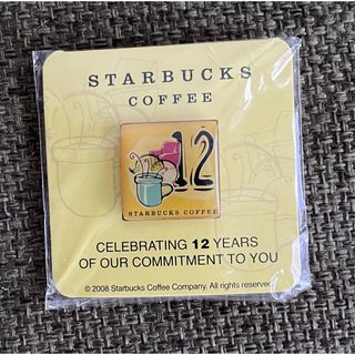 Starbucks - 【非売品】スターバックスアニバーサリーバッチ　12周年記念バッチ　スタババッチ