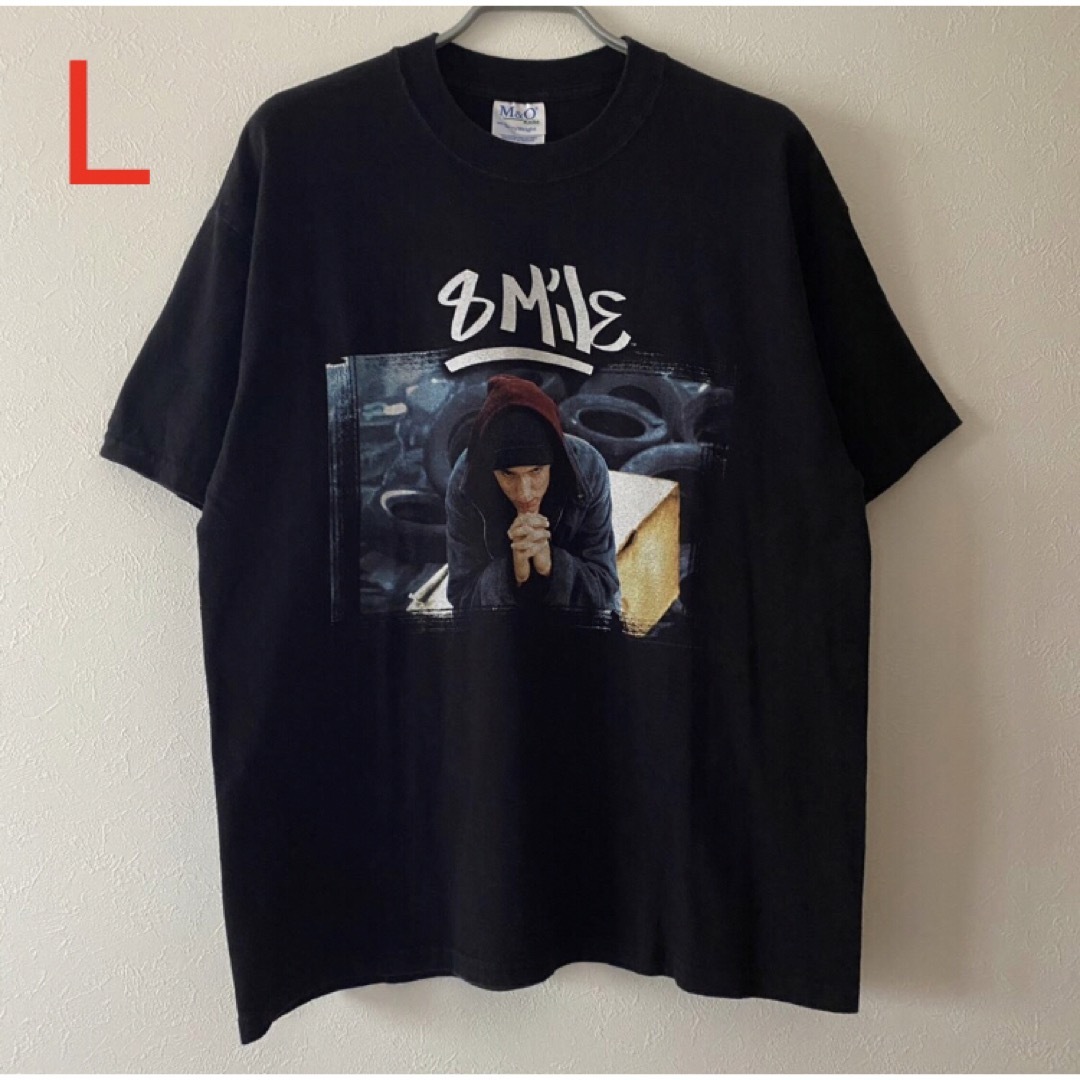 VINTAGE(ヴィンテージ)のEminem 8mile Movie Tee L エミネム 8マイル Tシャツ メンズのトップス(Tシャツ/カットソー(半袖/袖なし))の商品写真